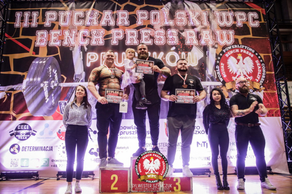 III Puchar Polski WPC w Wyciskaniu Sztangi Leżąc RAW Pruszków 2024